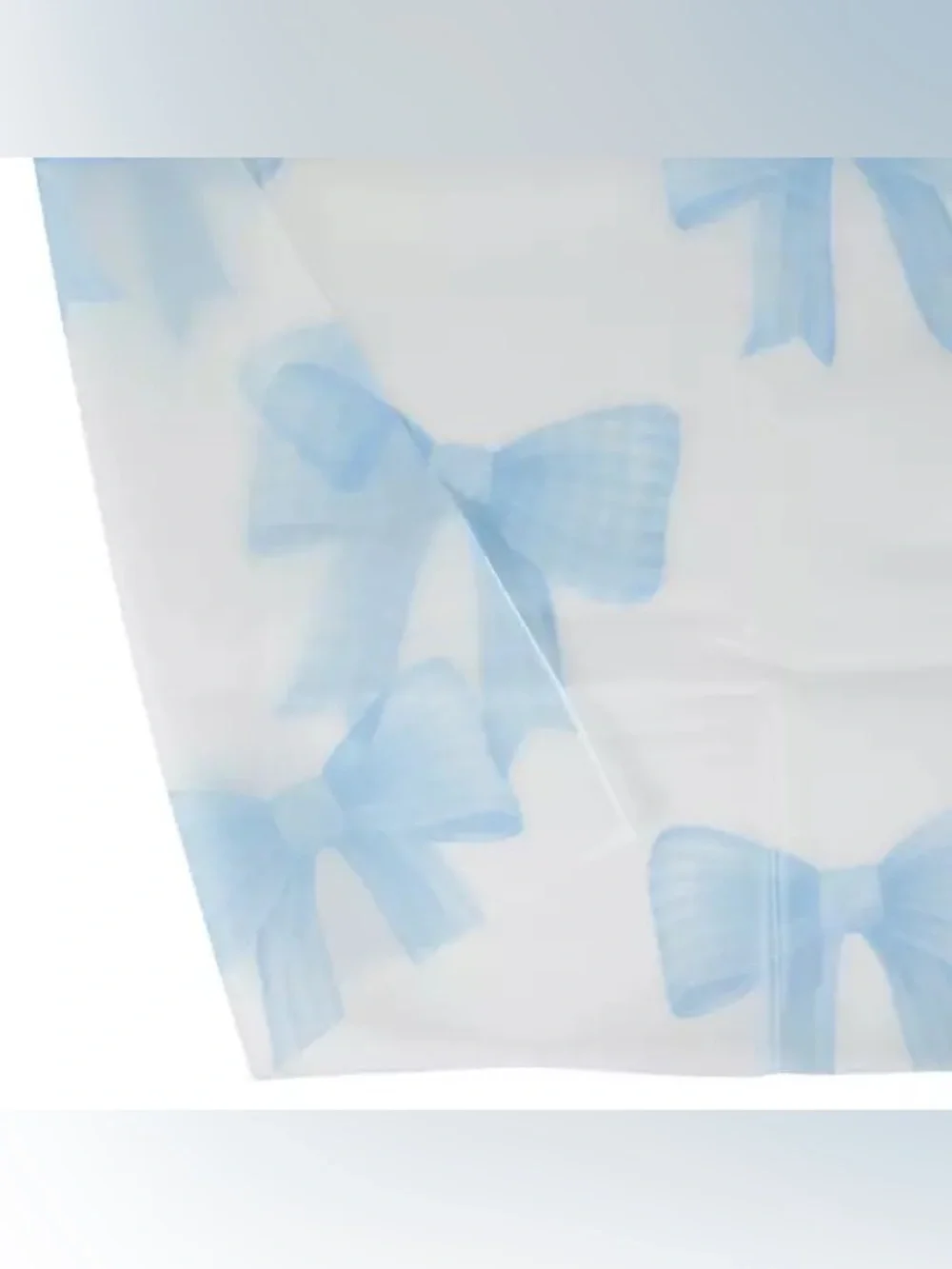 Bows PEVA Shower Curtain Liner